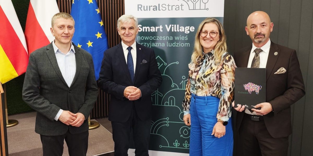 Województwo Podlaskie pionierem we wdrażaniu idei inteligentnych wsi: Projekt RURALSTRAT na konferencji UMWP